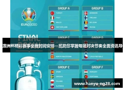 澳洲杯精彩赛事全程时间安排一览助您掌握每场对决节奏全面资讯导